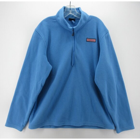 Vineyard Vines Other - Vineyard Vines Sweatshirt Large Fleece 1/4 Zip Pullover Whale Outdoor